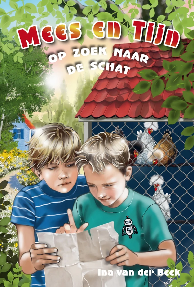 Mees en Tijn op zoek naar de schat