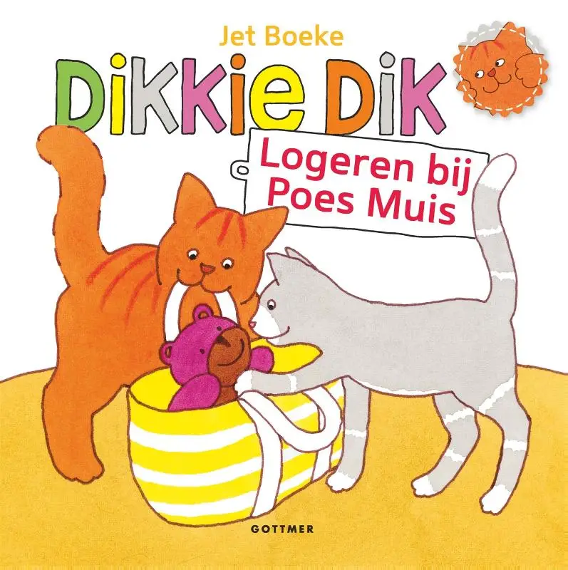 Dikkie Dik logeren bij Poes Muis