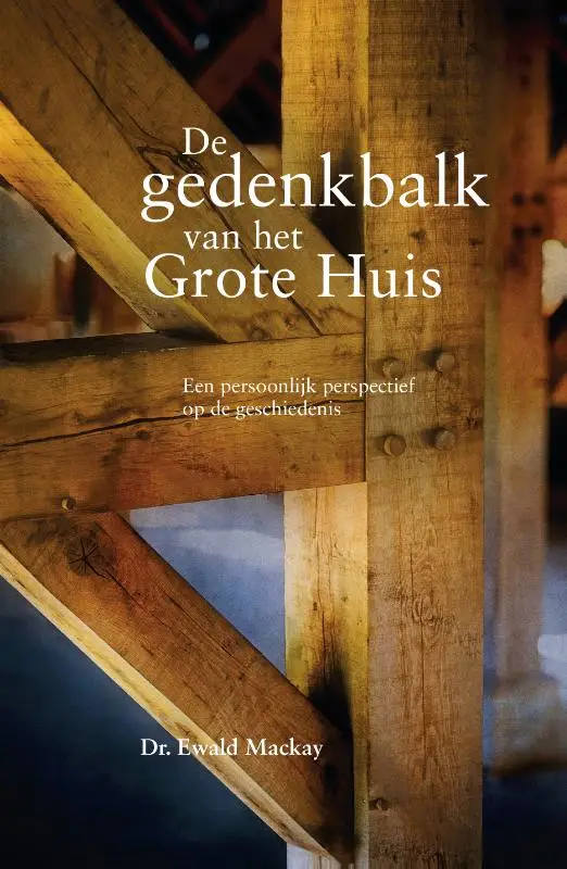 Gedenkbalk van het grote huis