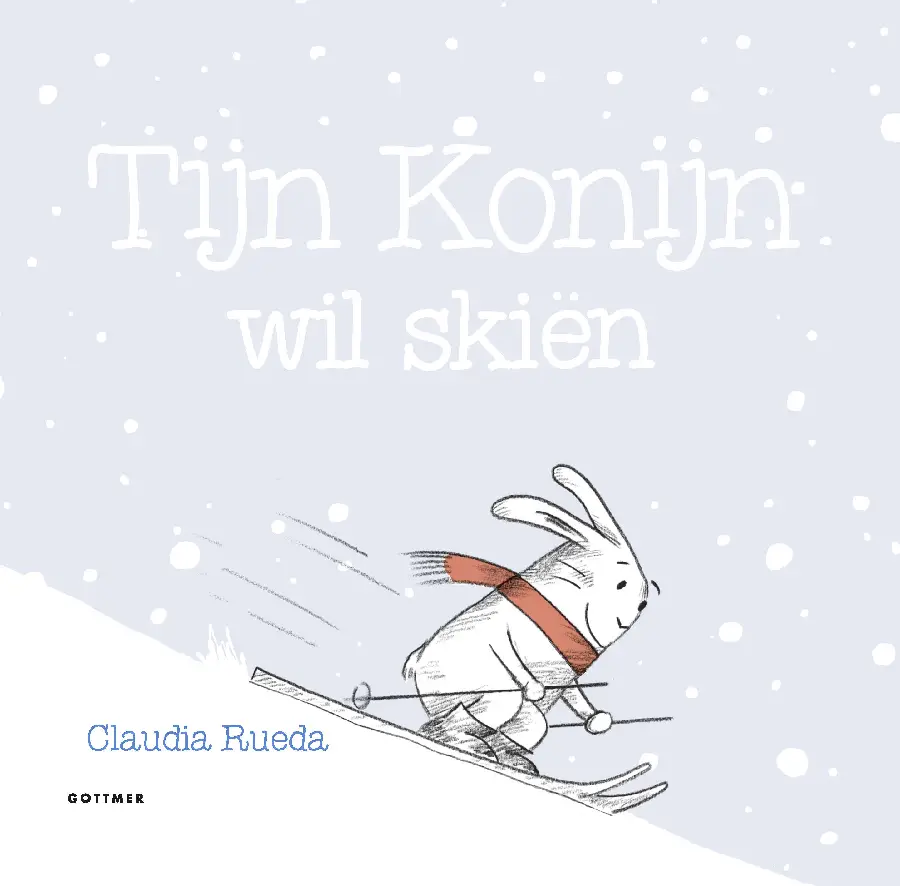 Tijn konijn wil skiën
