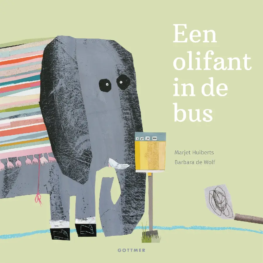 Olifant in de bus