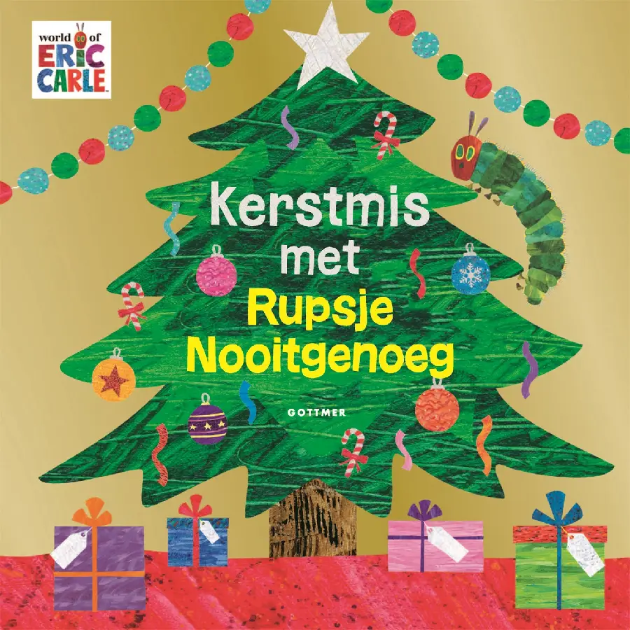 Kerstmis met rupsje nooitgenoeg