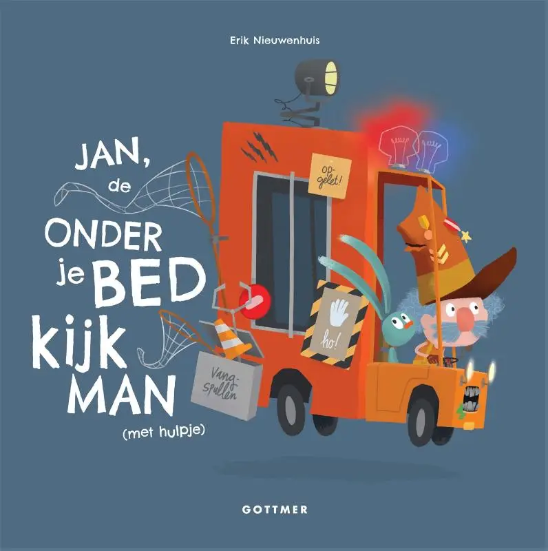 Jan de onderjebedkijkman (met hulpje)