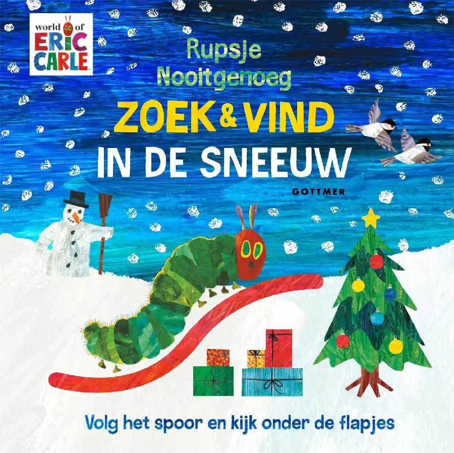 Zoek & vind- in de sneeuw