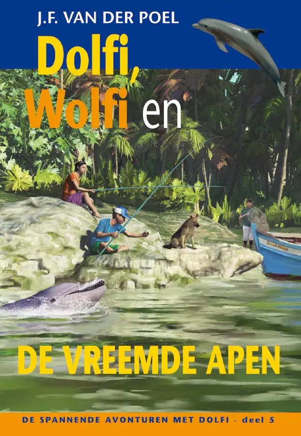 Dolfi, Wolfi en de vreemde apen