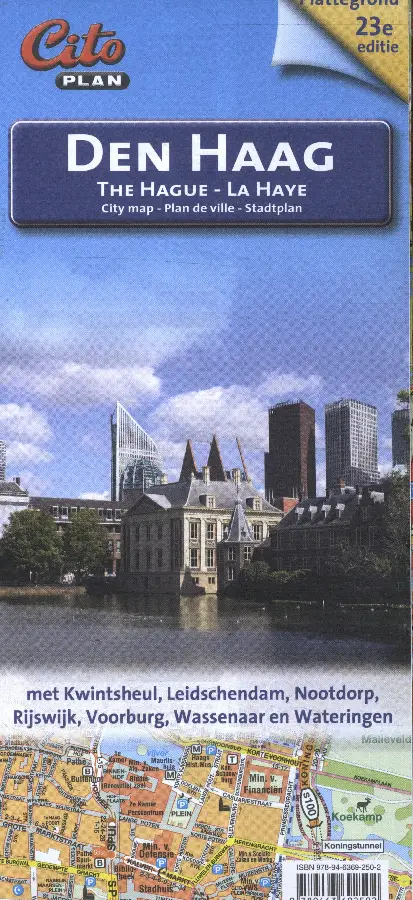 Citoplan stadsplattegrond den haag