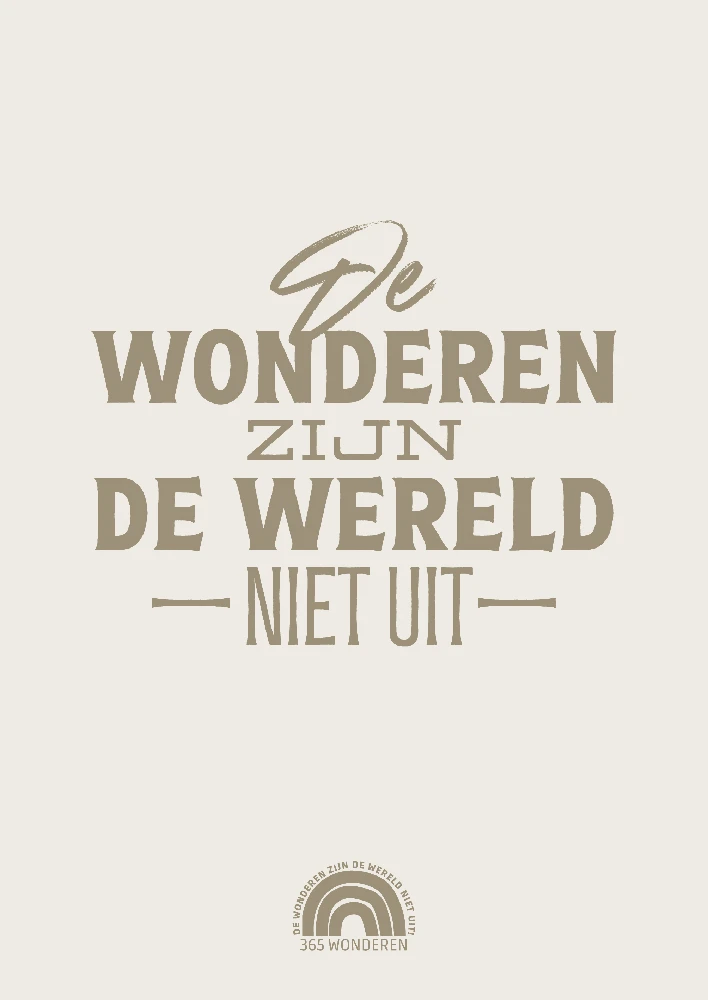 Wonderen zijn de wereld niet uit