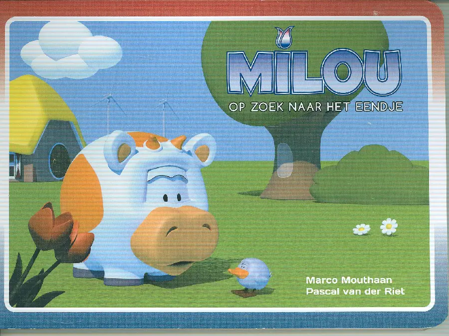 Milou op zoek naar het eendje