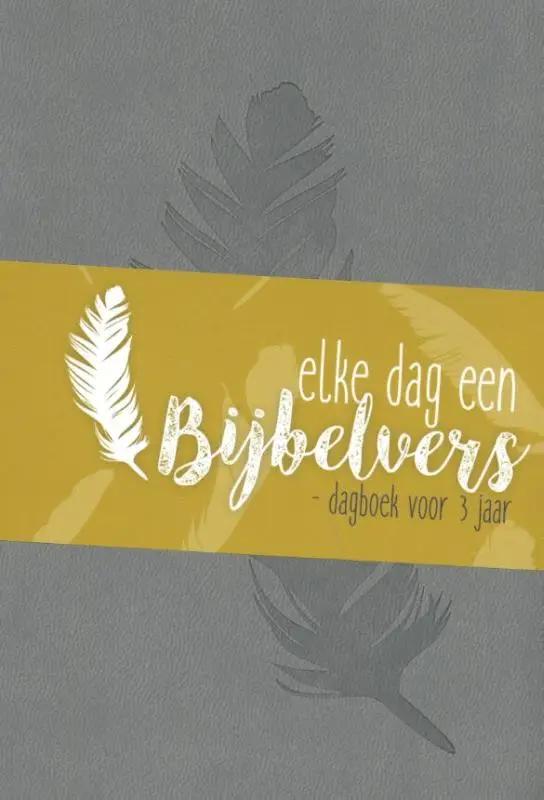 Notitie boekje bij bijbelvers grijs