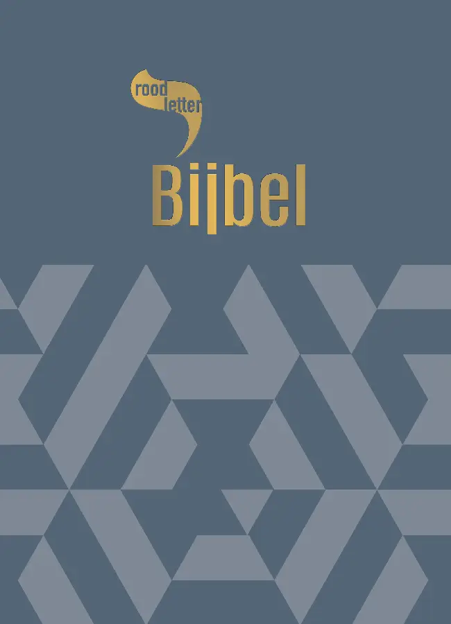 Roodletterbijbel design grafisch