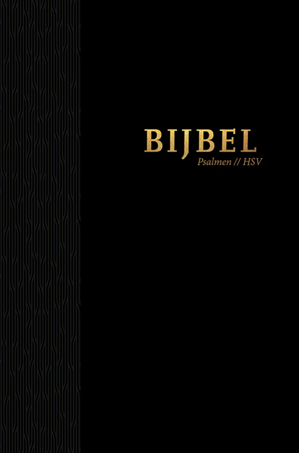 Bijbel hsv met psalmen  hardcover zwart