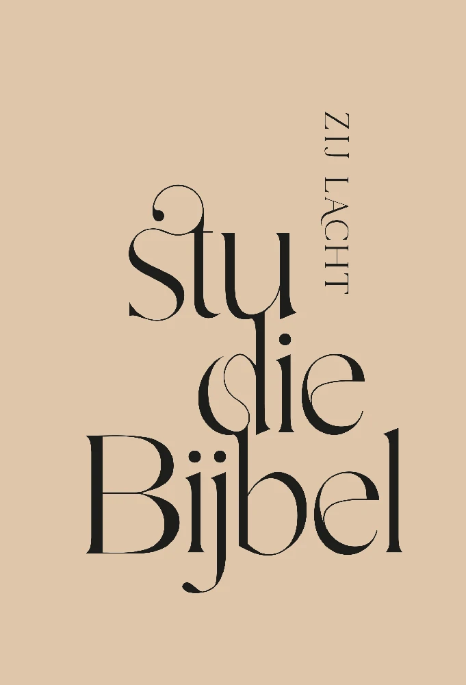 Zij lacht studiebijbel