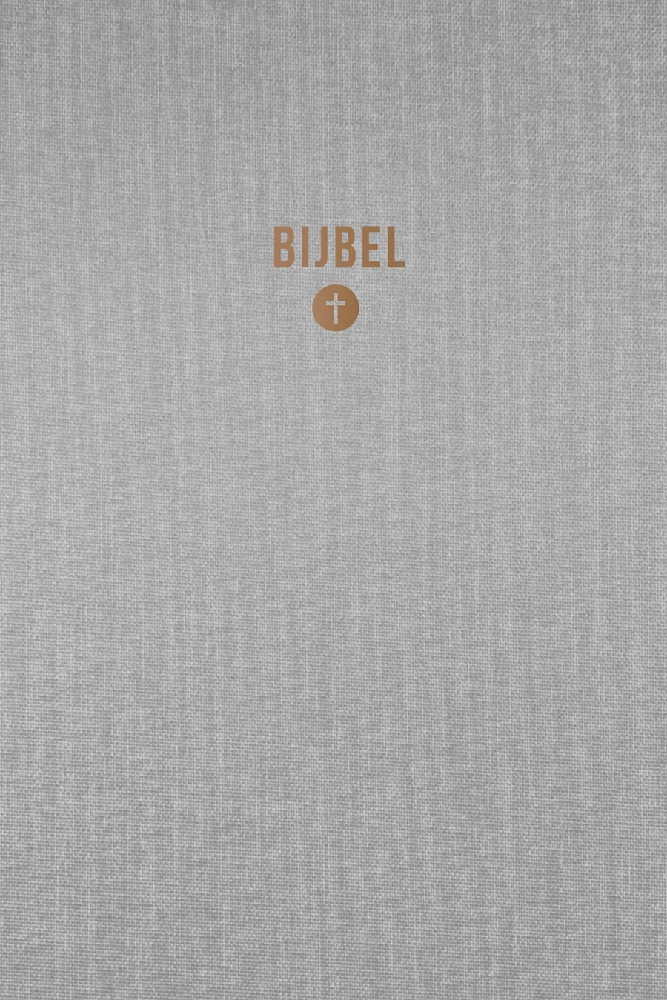 Bijbel HSV limited edition linnen grijs