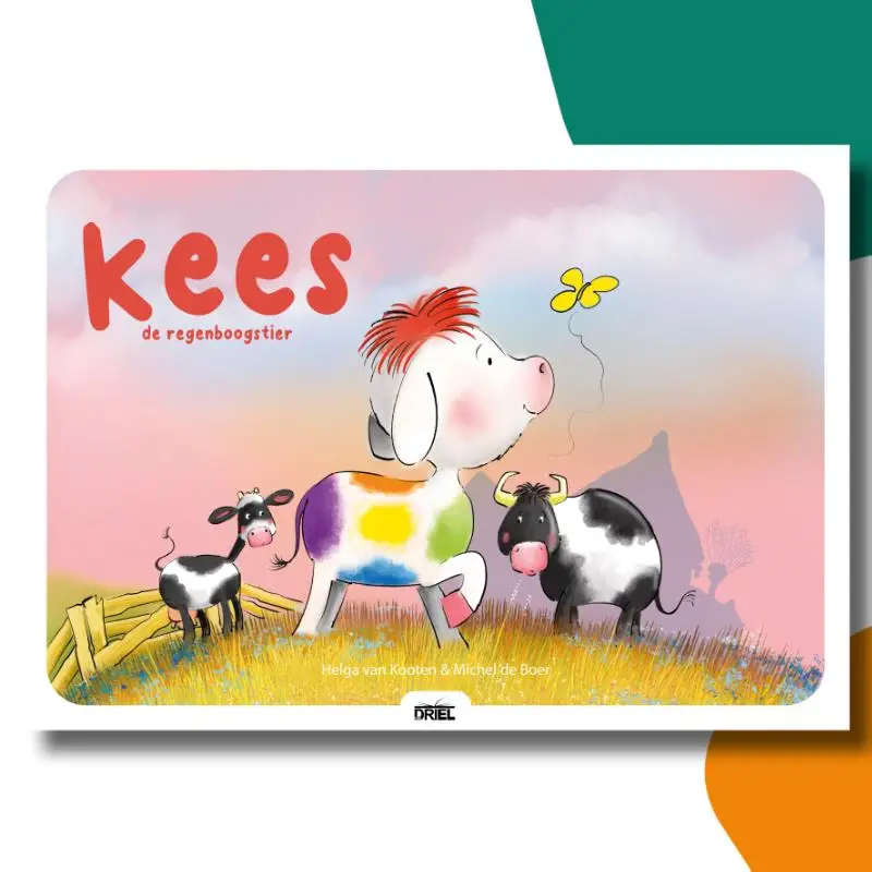 Kees de regenboogstier vertelplatenset