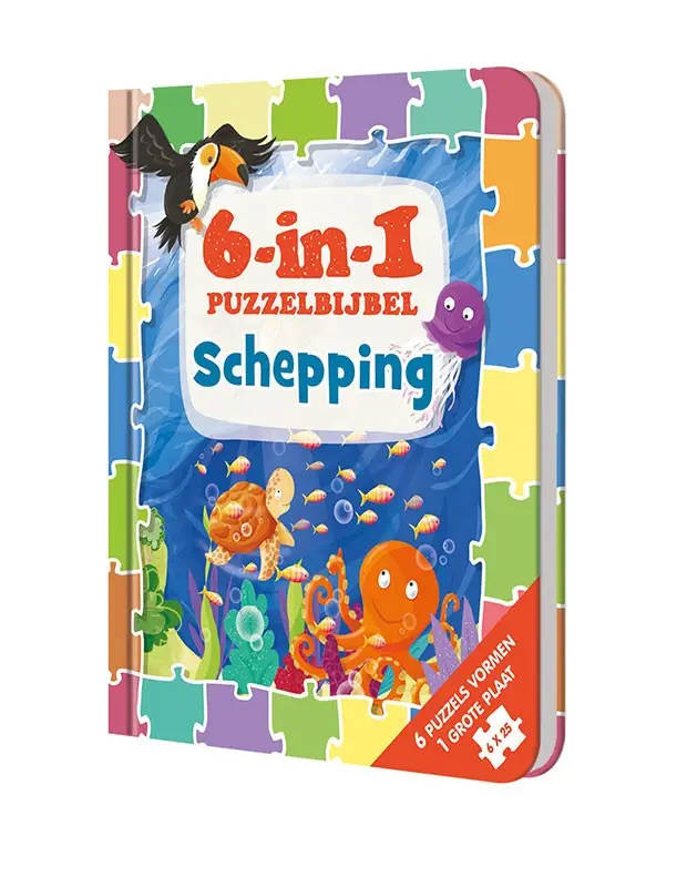 6-in-1 puzzelbijbel schepping