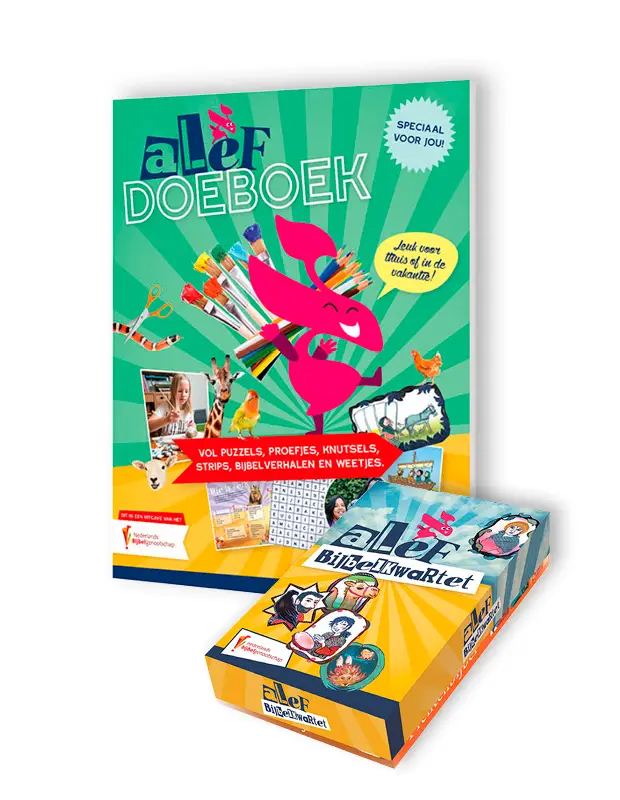 Alef doeboek + Alef kwartet