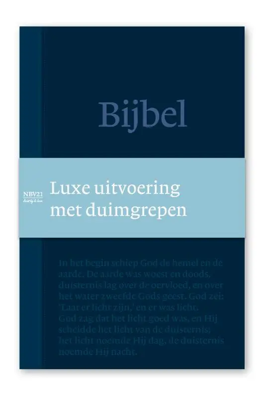 Bijbel NBV21 standaard Deluxe
