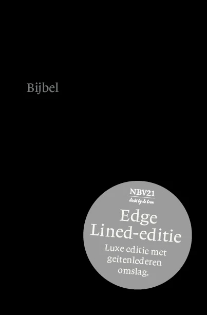 Bijbel NBV21 Edge lined-editie