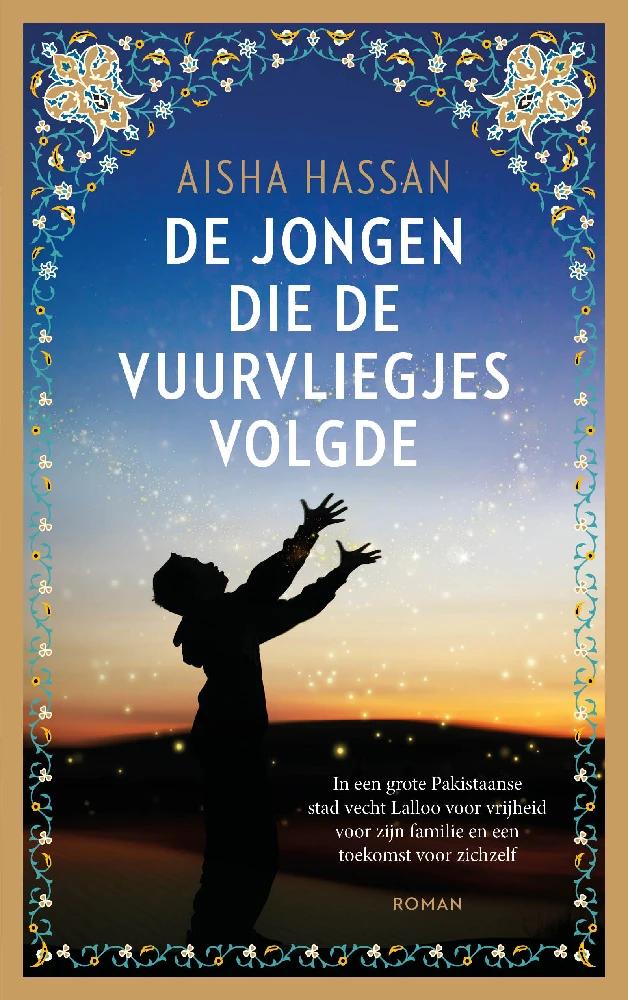 Jongen die de vuurvliegjes volgde