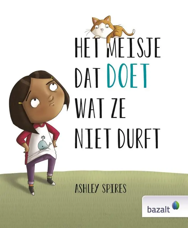 Meisje dat doet wat ze niet durft