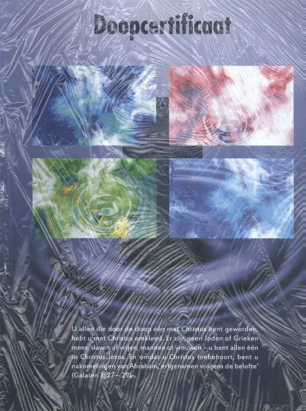Doopcertificaat (set 10)