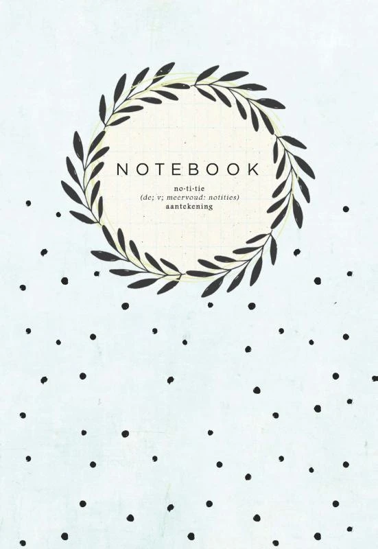 Sestra notebook met inspirerende teksten