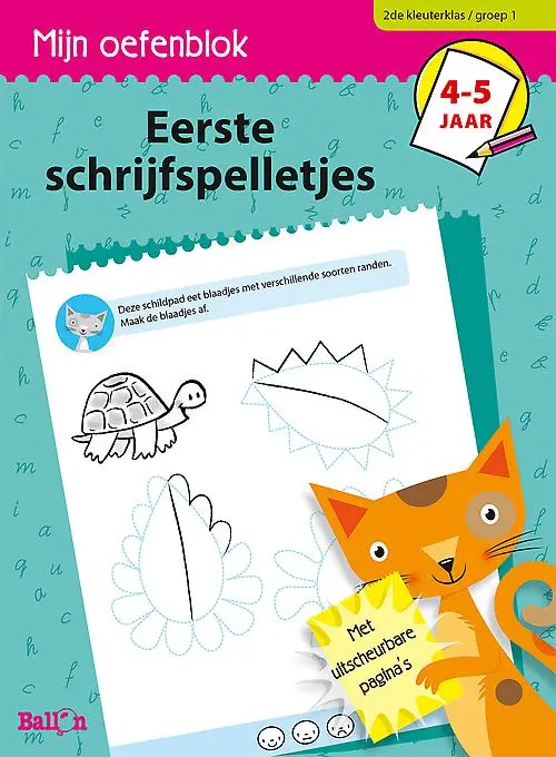 Eerste schrijfspelletjes 4-5 jaar