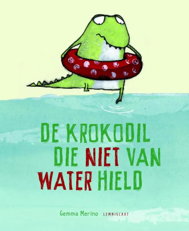 Krokodil die niet van water hield