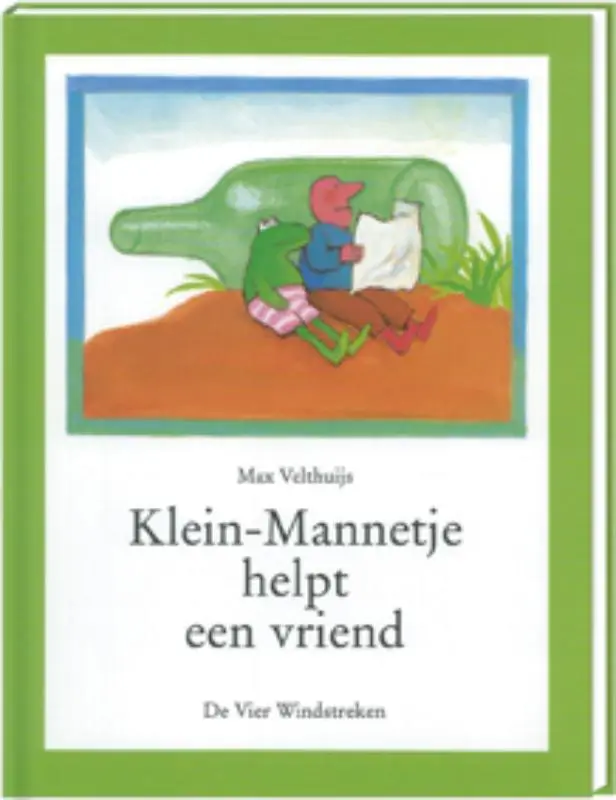 Klein-mannetje helpt een vriend