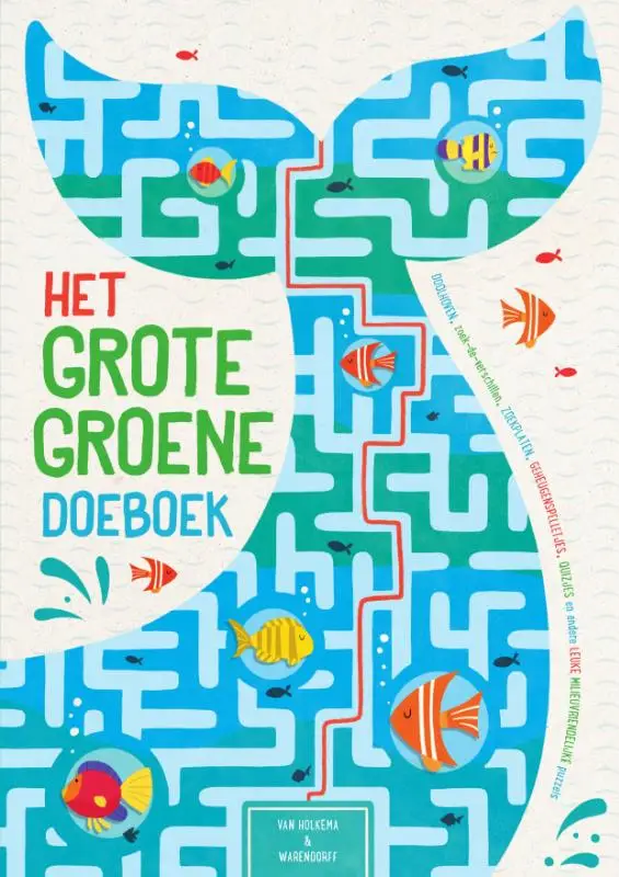 Grote groene doeboek