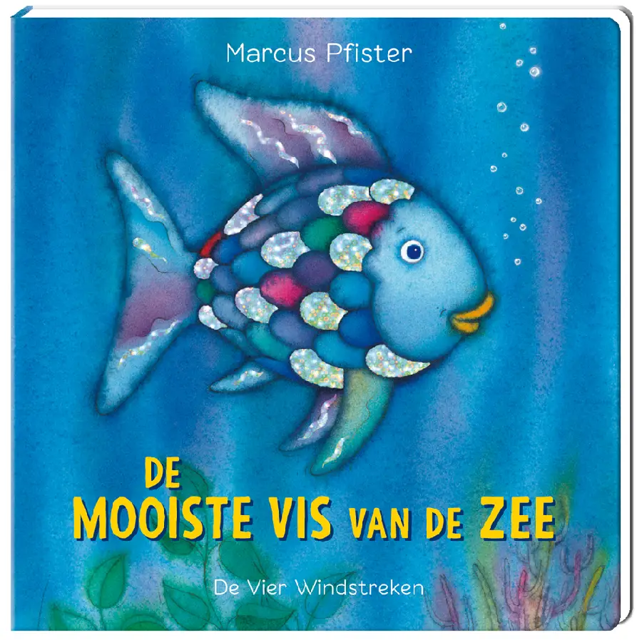 Mooiste vis van de zee kartonboek groot