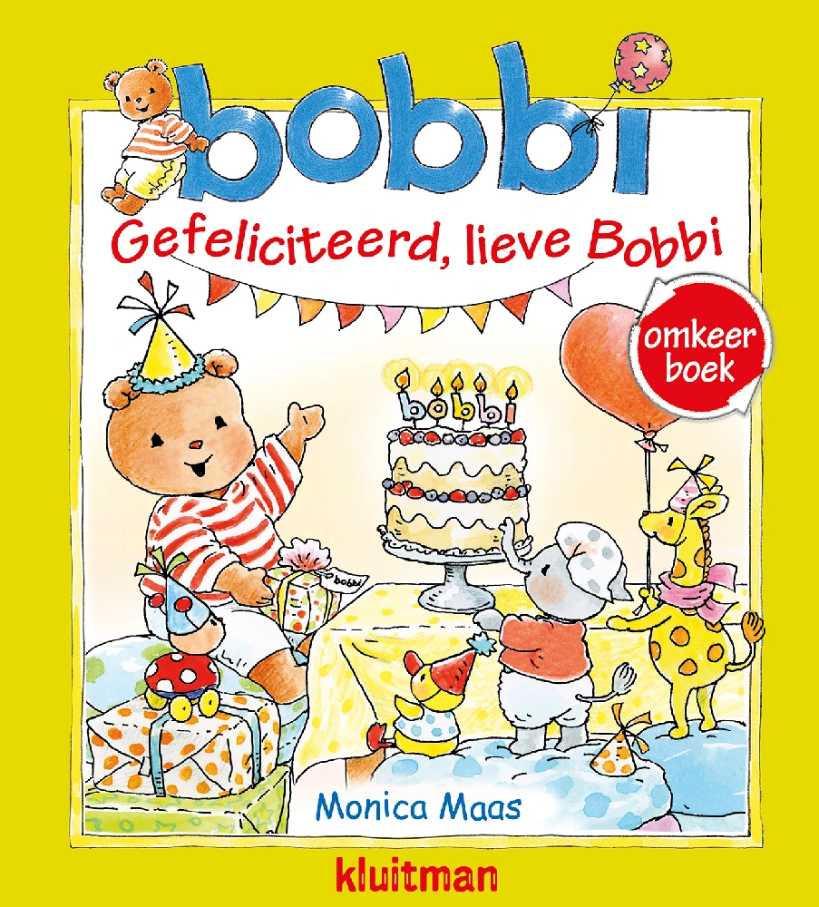 Omkeerboek gefeliciteerd lieve Bobbi/