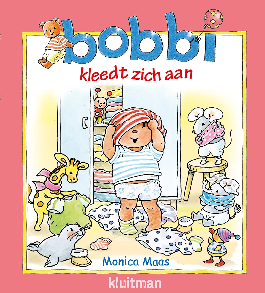 Bobbi kleedt zich aan