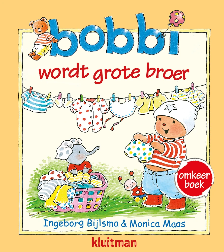 Bobbi omkeerboek wordt grote broer/en de