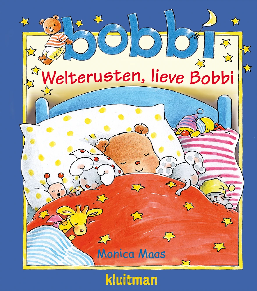 Welterusten lieve bobbi + knuffeldoekje