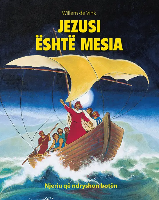 Jezus Messias stripboek albanees