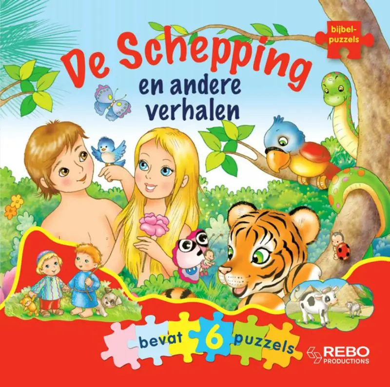 Schepping bijbelpuzzelboek