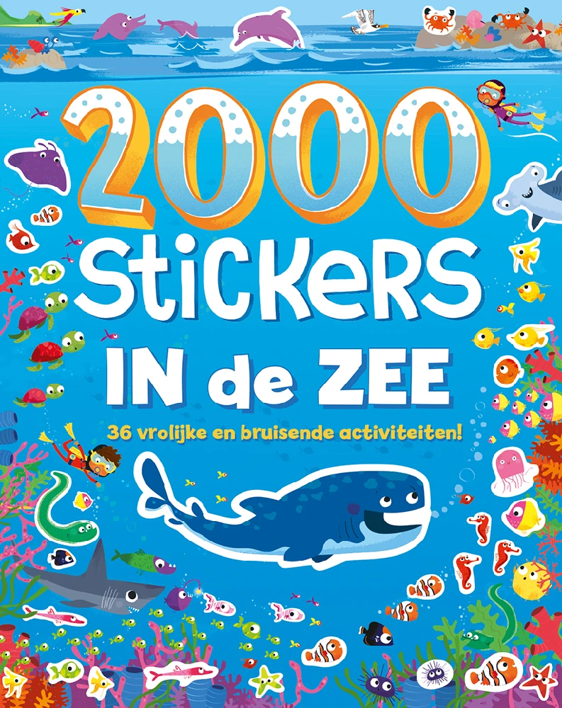 2000 Stickers  In de Zee